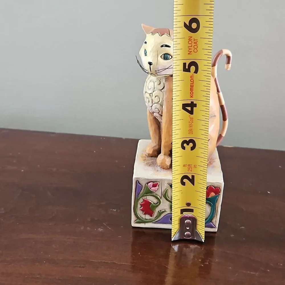 Jim Shore Vintage "Jasper" Cat Figurine - Picture 8 of 8